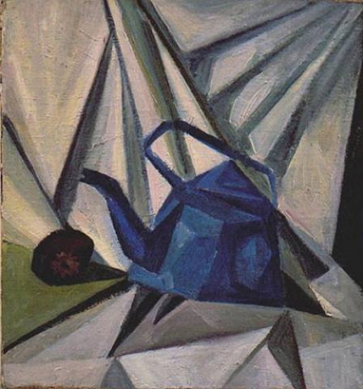 Image - Oleksander Bohomazov: A Tea Kettle (1914).